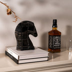 Magnus Grid Horse Head Sculpture