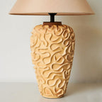 Rilievo Curvilinear Ceramic Table Lamp