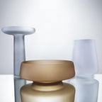 Aether Hand-Blown Frosted Glass Vase