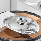 Élan Ripple Oval Steel Tray