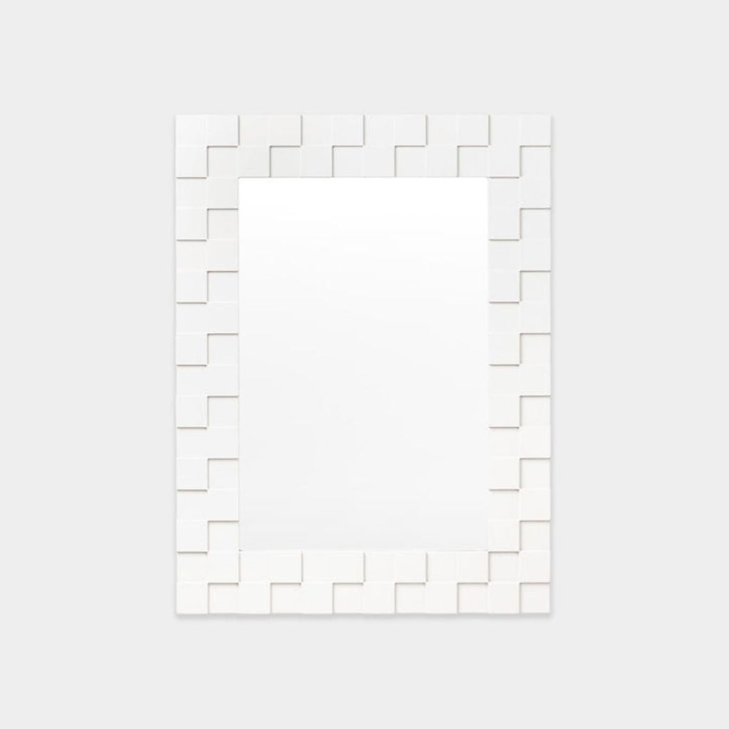 Damier Handcrafted Rectangle Wall Mirror