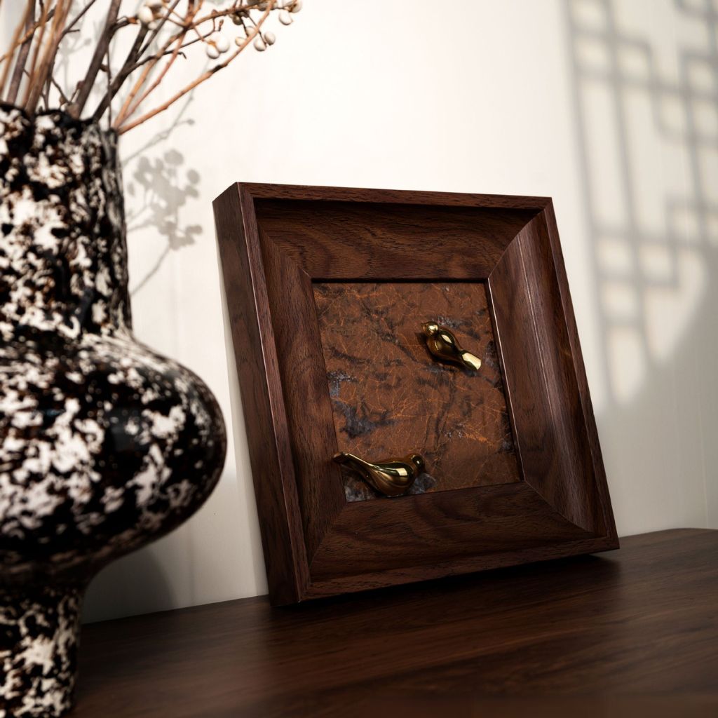 Jinque Bird Motif Framed Artwork