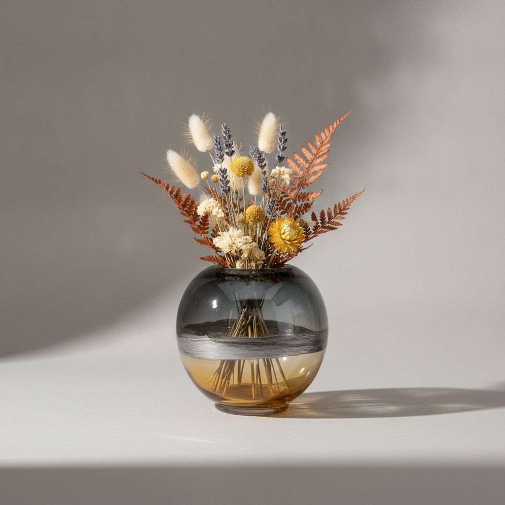 Sonoran Gradient Two-Tone Glass Vase