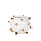 Echin Spike Sphere Ceramic Vase
