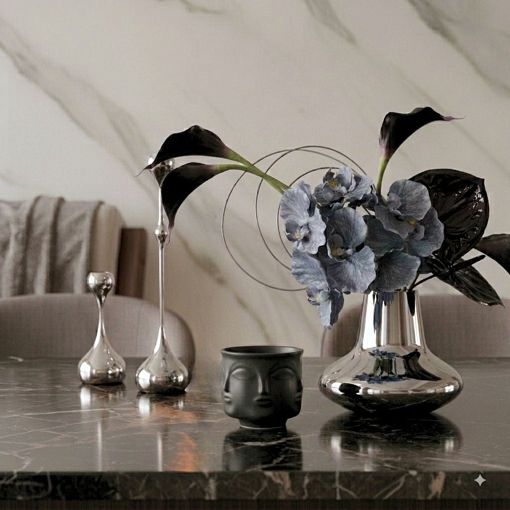 Tacet Embossed Face Ceramic Bowl