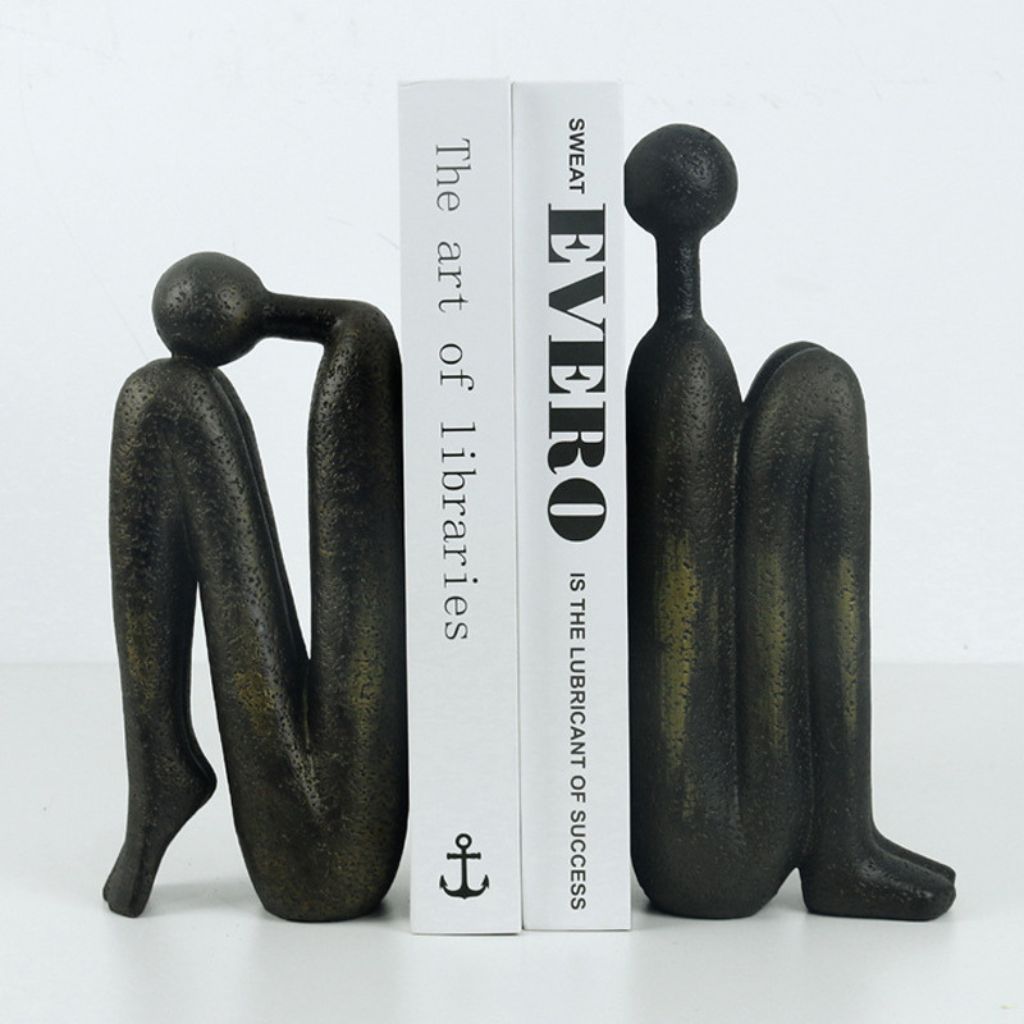 Camus Seated Figure Bookend
