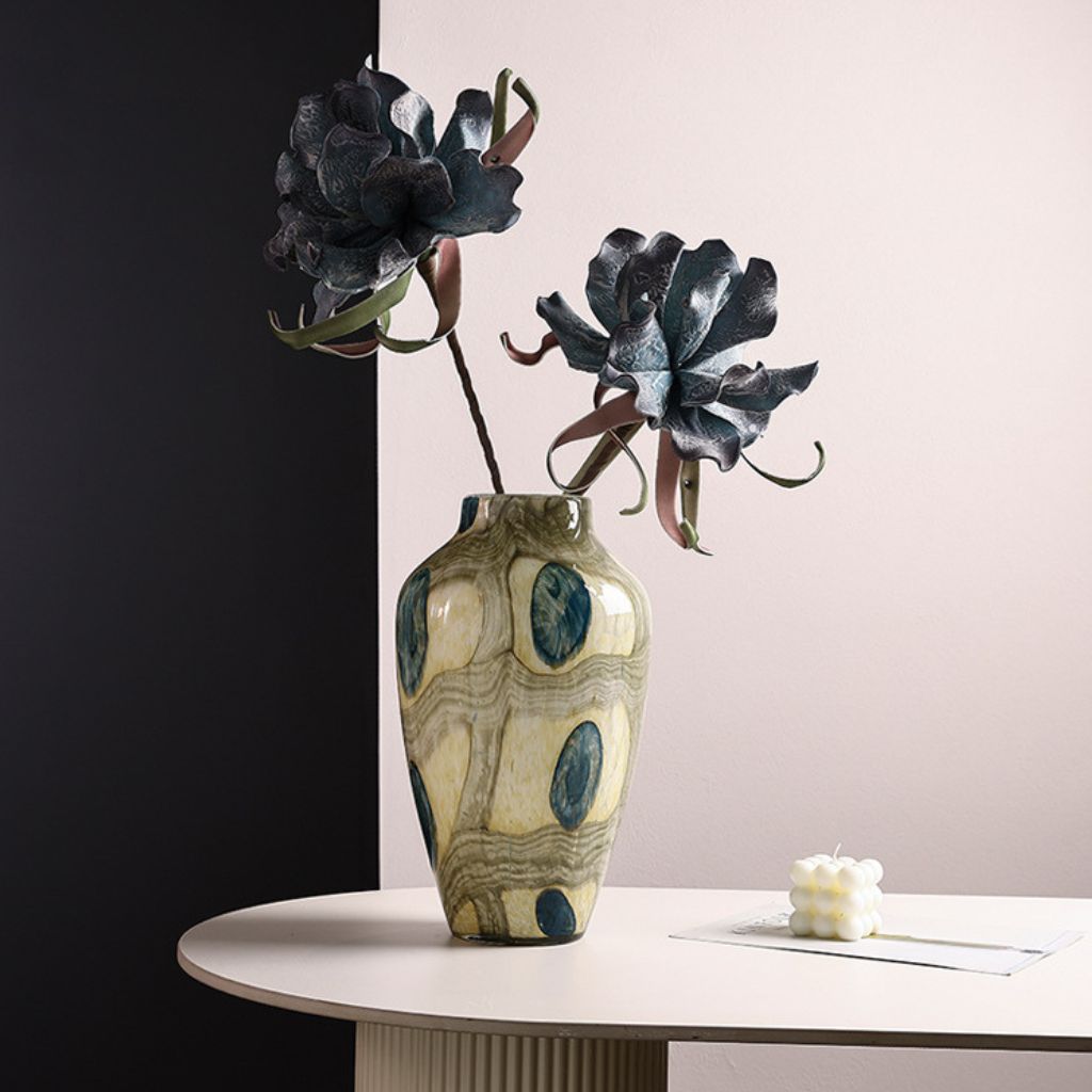 Fenestra Hand-blown Glass Vase