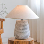 Rigatura Ridged Ceramic Table Lamp