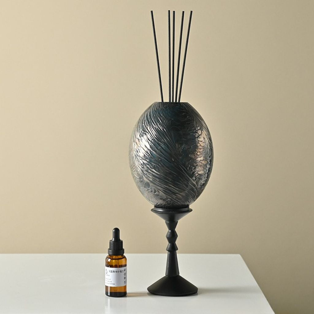 Dorian Handmade Oval Pedestal Glass Diffuser