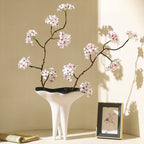 Cáliz Tripod Sculptural Ceramic Vase