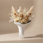 Cáliz Tripod Sculptural Ceramic Vase