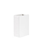 Calliope Embossed Glazed Ceramic Vase