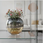 Sonoran Gradient Two-Tone Glass Vase