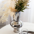 Tondo Sculptural Stainless Vase
