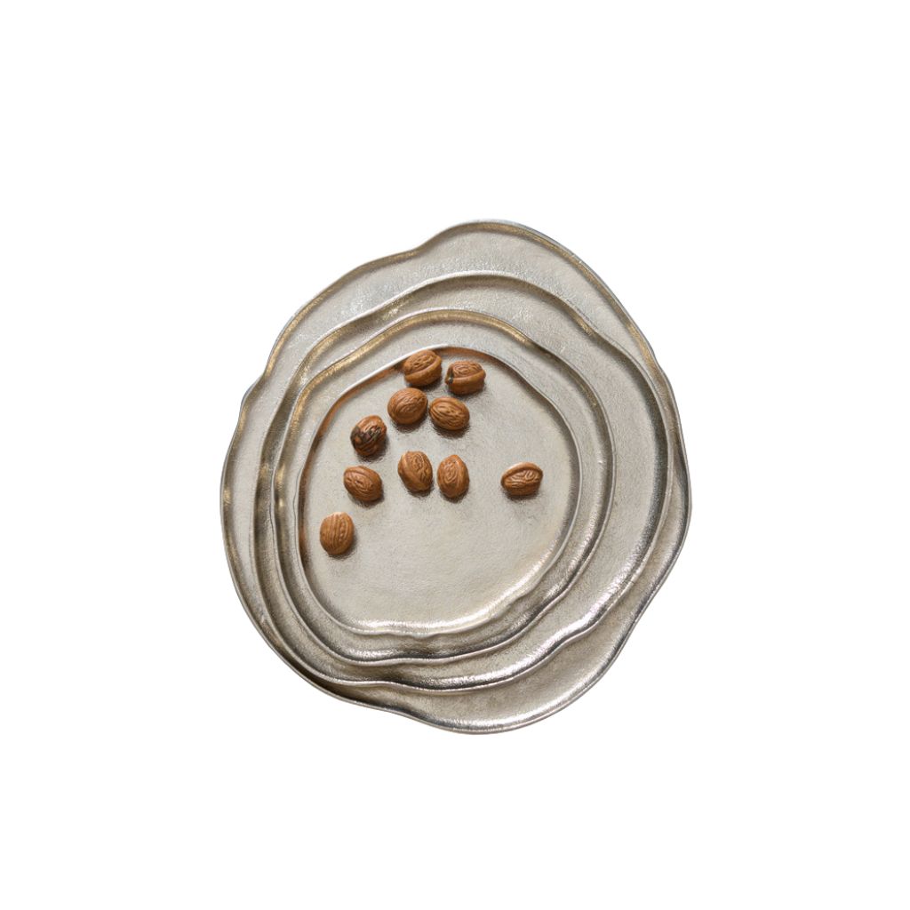 Rivolo Wavy Aluminum Tray