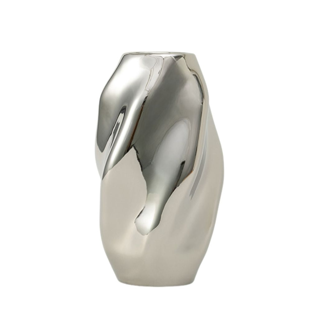Sinuoso Twisted Sculptural Ceramic Vase