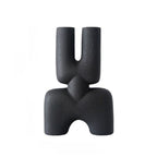 Animus Bifurcated Hand-Glazed Ceramic Vase