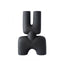 Animus Bifurcated Hand-Glazed Ceramic Vase