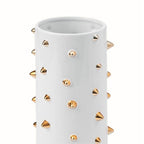 Echin Spike Cylinder Ceramic Vase