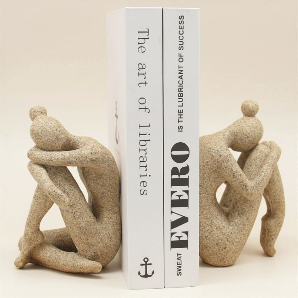 Albireo Huddled Figure Bookend