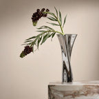 Rosalind Twisted Sculptural Stainless Vase