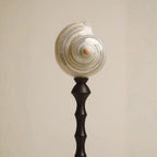 Triton Pedestal Conch Ornament