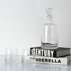 Como Textured Glass Decanter