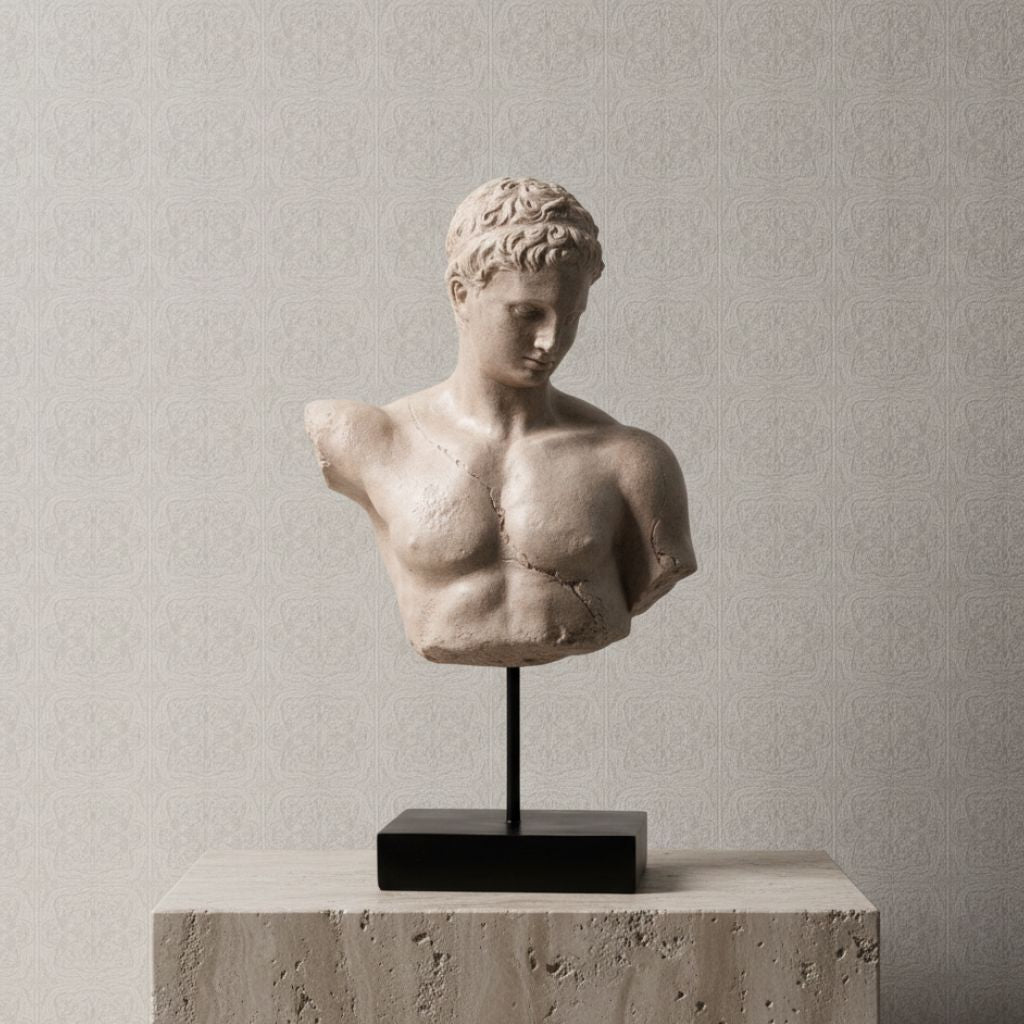 Antinous Portrait Sculpture
