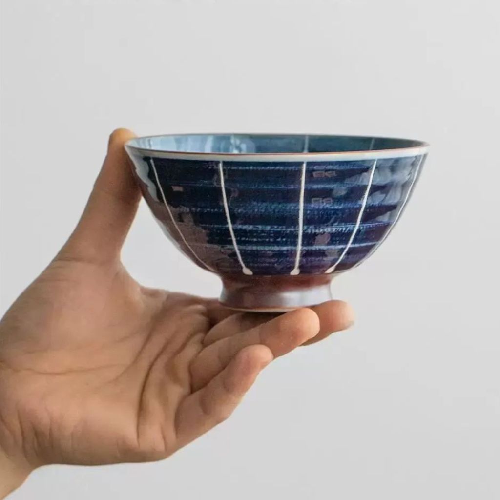 Komorebi Hand-Brushed Ceramic Bowl