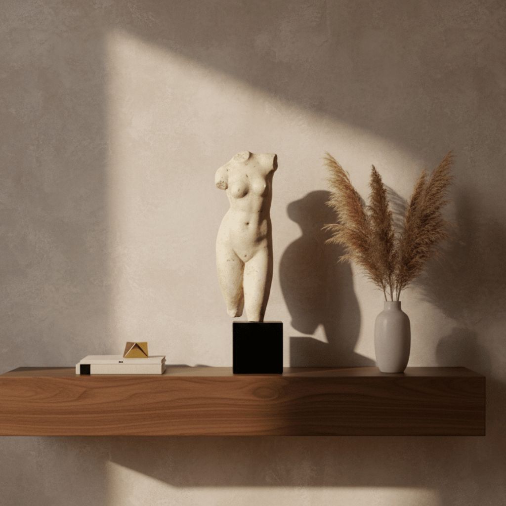 Aphrodite Torso Bust Sculpture