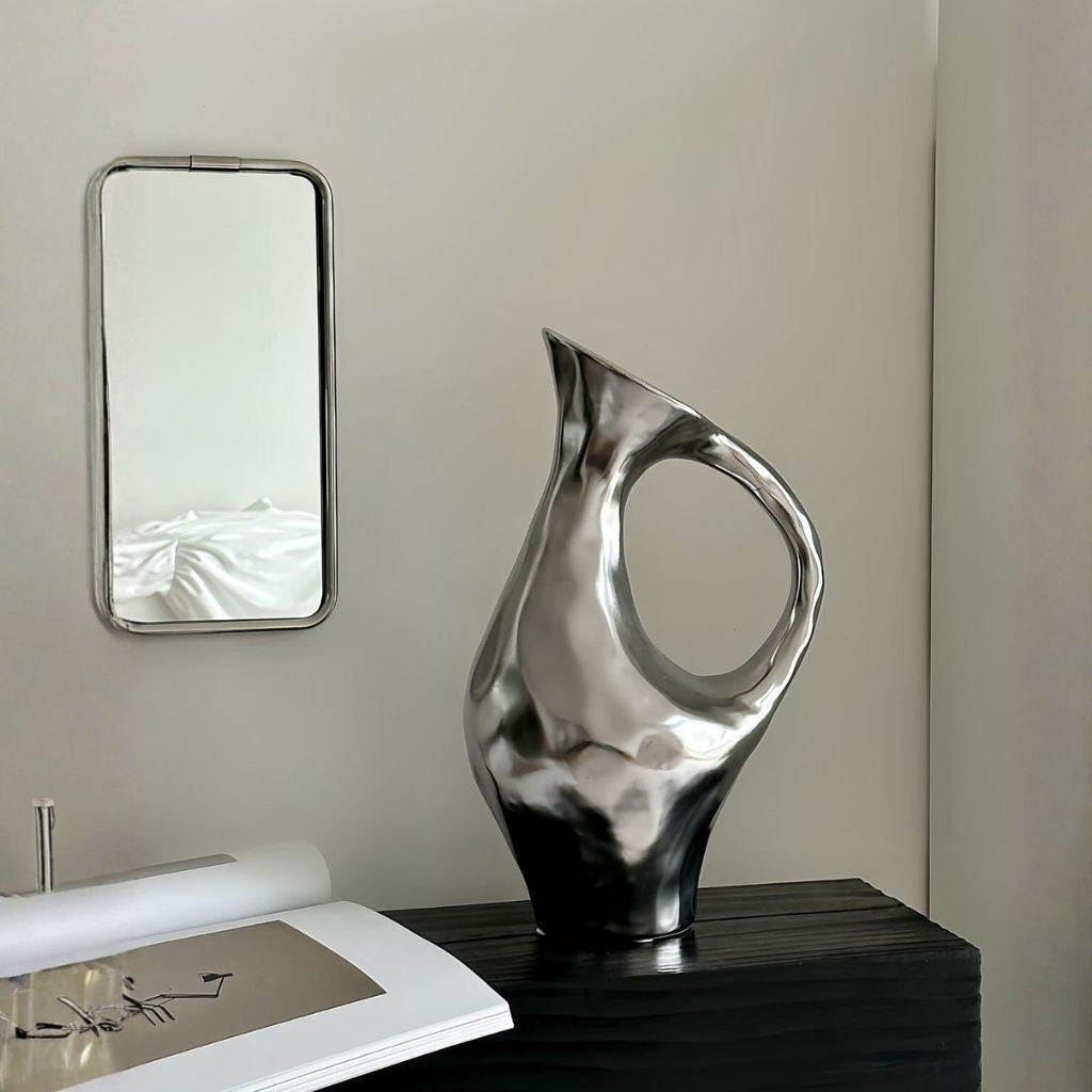 Raylene Ceramic Pitcher Vase
