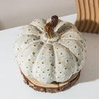 Demeter Glazed Ceramic Pumpkin