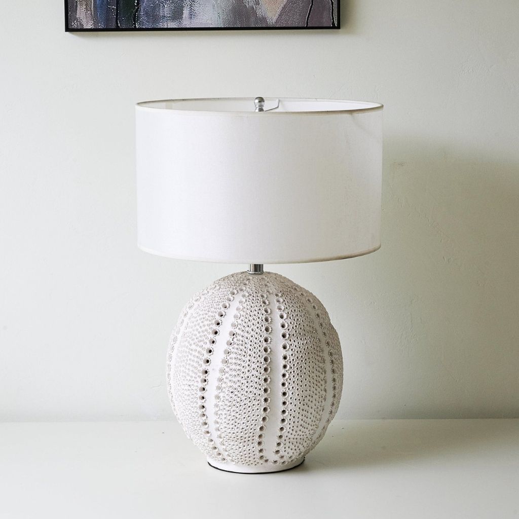 Astrea Perforated Ceramic Table Lamp