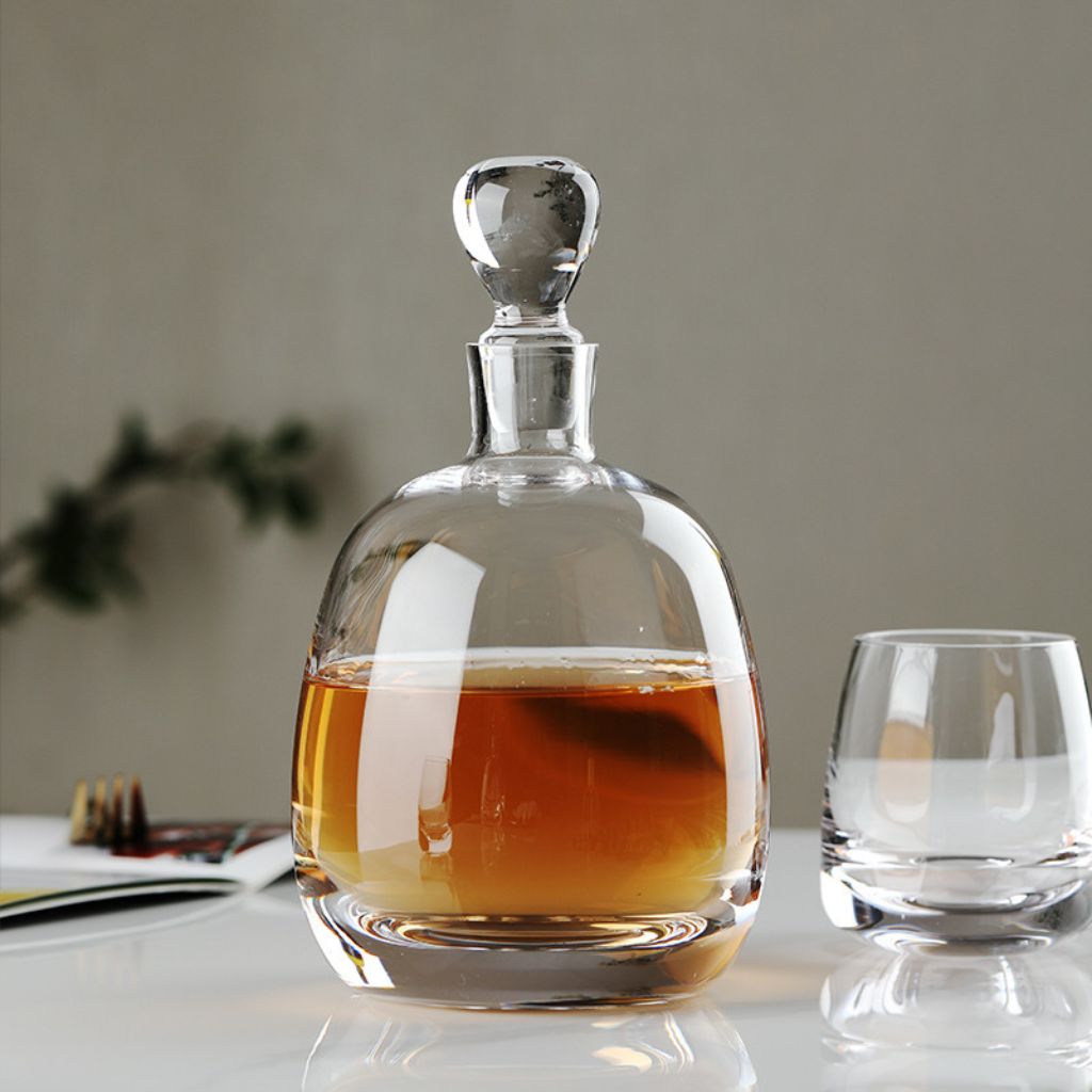 Genevieve Whiskey Decanter & Glass Set
