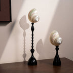 Triton Pedestal Conch Ornament