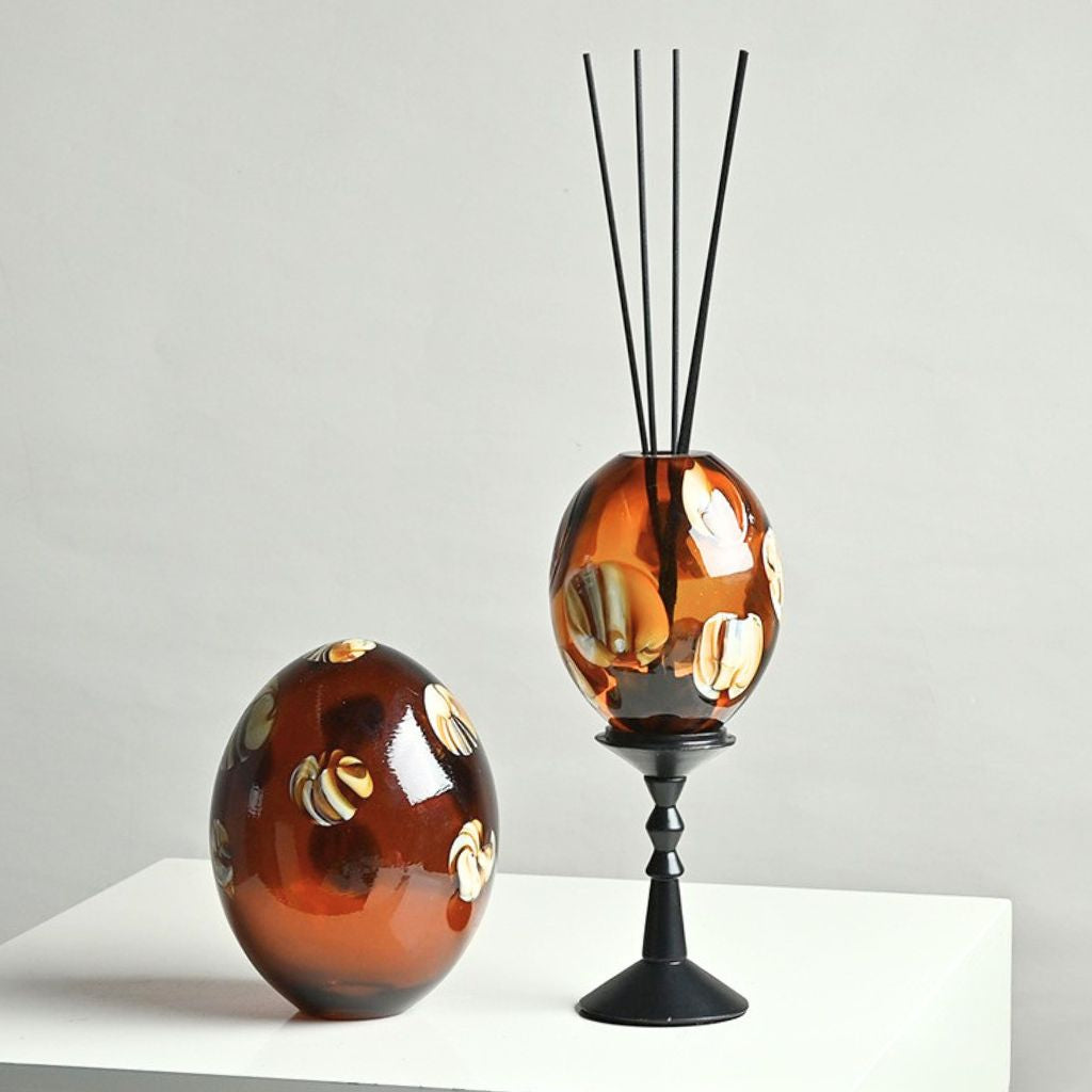 Dorian Handmade Oval Pedestal Glass Diffuser