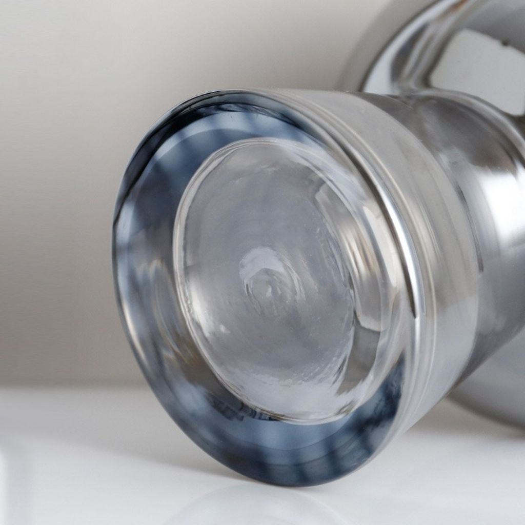 Elara Sphere Sculptural Glass Vase