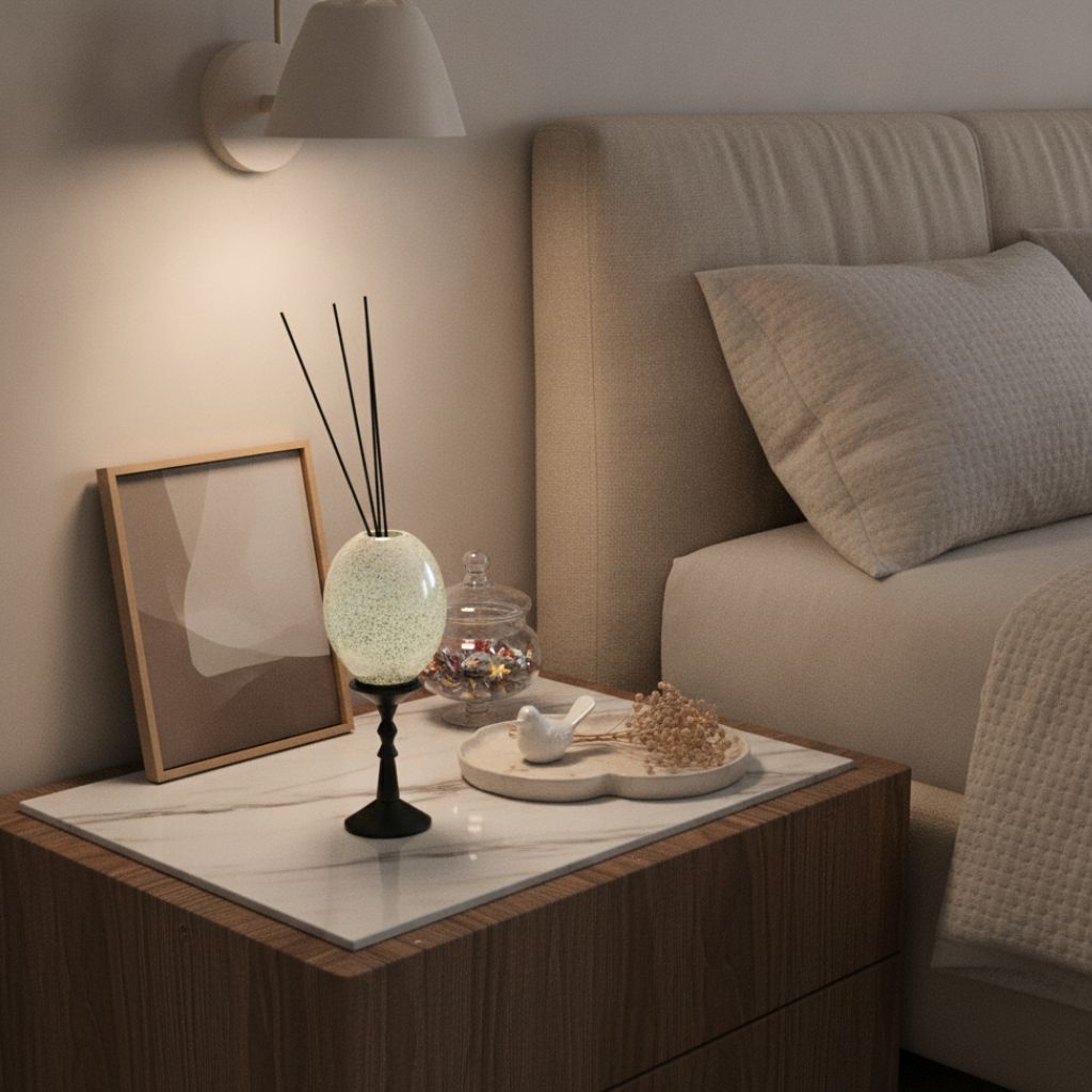 Dorian Handmade Oval Pedestal Glass Diffuser