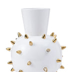 Echin Spike Sphere Ceramic Vase