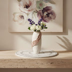 Boreas Ruffled Ceramic Vase