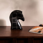 Magnus Grid Horse Head Sculpture