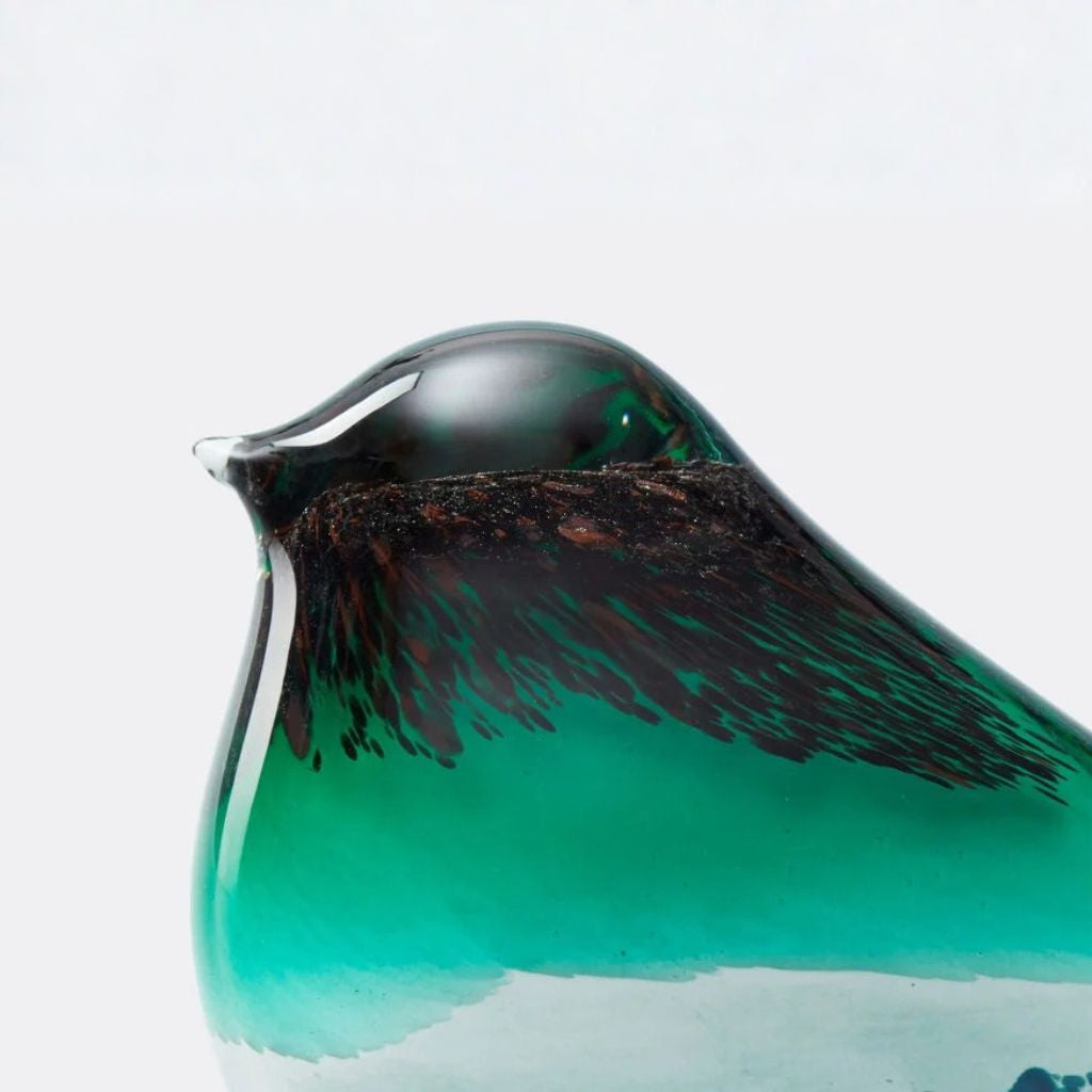 Carino Hand-blown Glass Bird