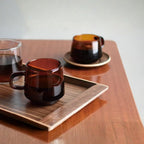 Kohaku Glass Coffee Cup