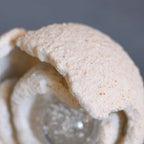 Pulpí Textured Crystal-Inlaid Sculpture