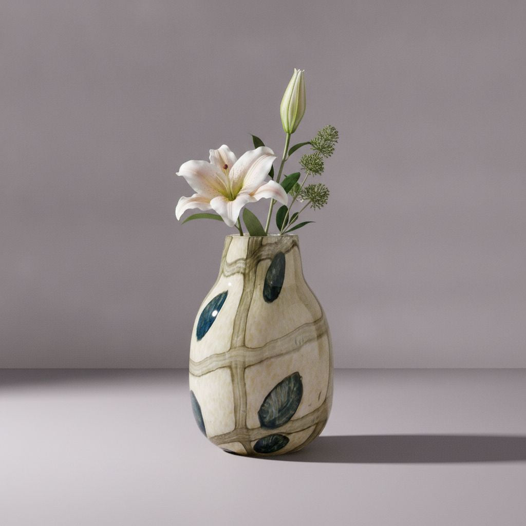 Fenestra Hand-blown Glass Vase