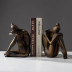 Albireo Huddled Figurine Bookend