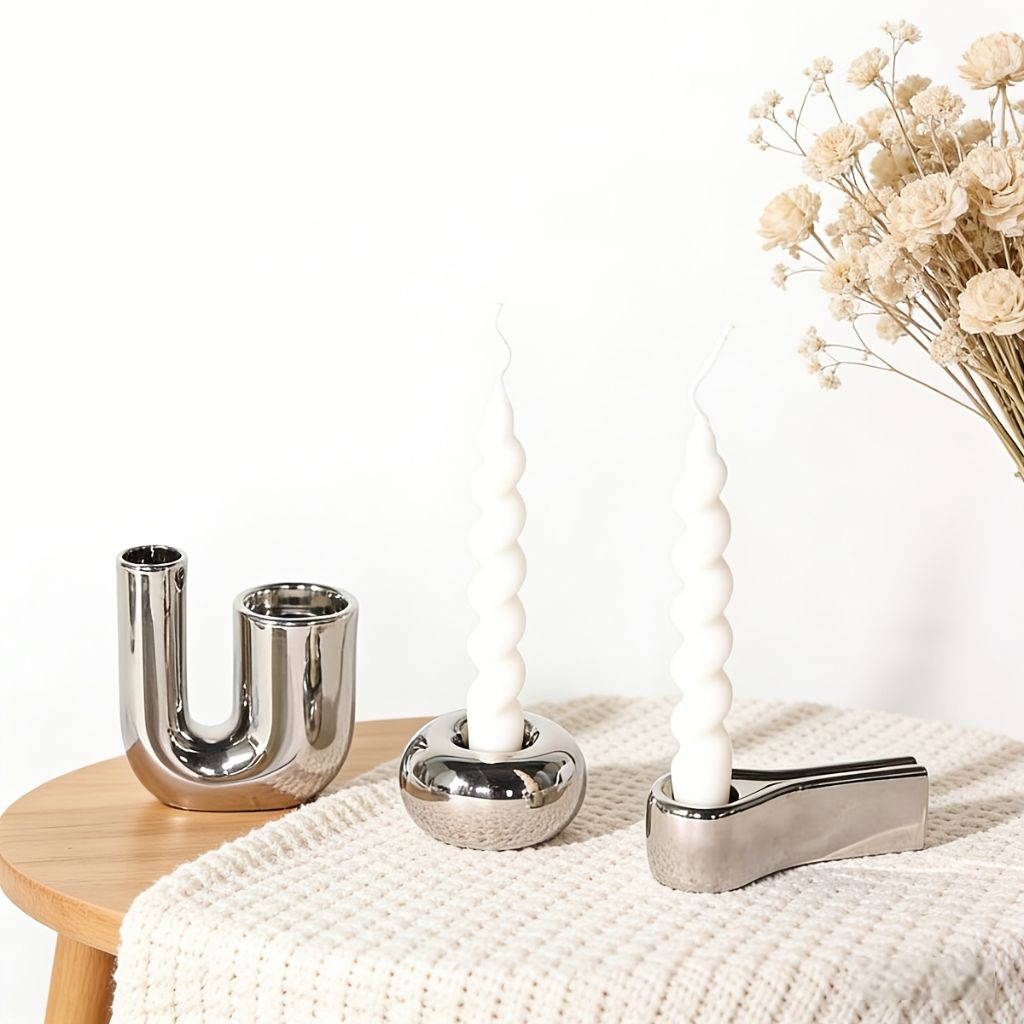 Lacrima Teardrop Ceramic Candle Holder