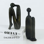 Camus Seated Figure Bookend