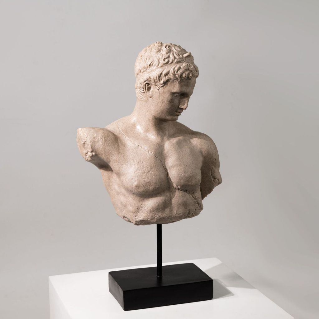 Antinous Portrait Sculpture