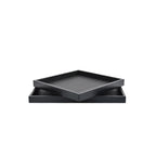 Sørensen Wavy Textured Leather Tray